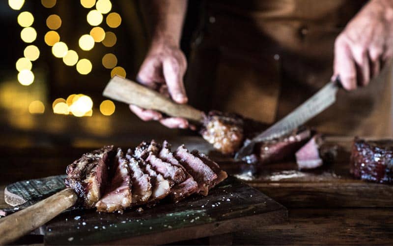 Tomahawk steak Big Green Egg