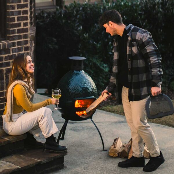 Big Green Egg Chiminea - Image 4