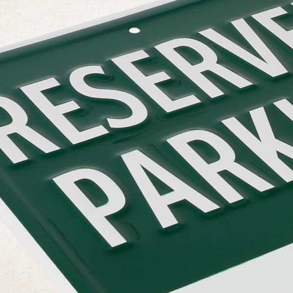 BGE Fanshop - Fém plakett - EGGheads only parking sign - Image 2