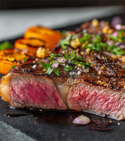 Togarashi tomahawk steak