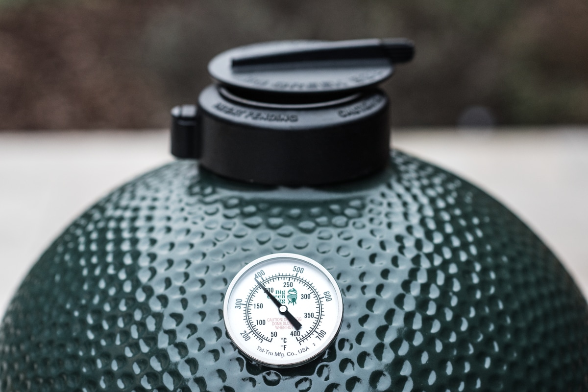 Big Green Egg hőmérséklet